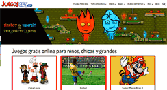 Desktop Screenshot of juegosyjuegos.com